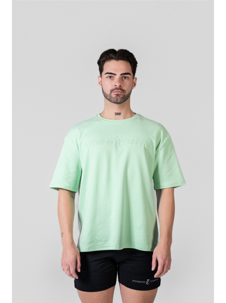 Mens Over Sized Tee - Green